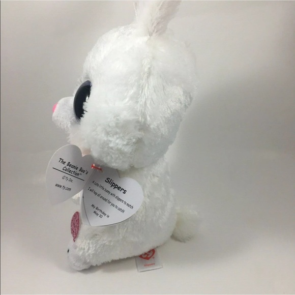 ty beanie boo slippers bunny